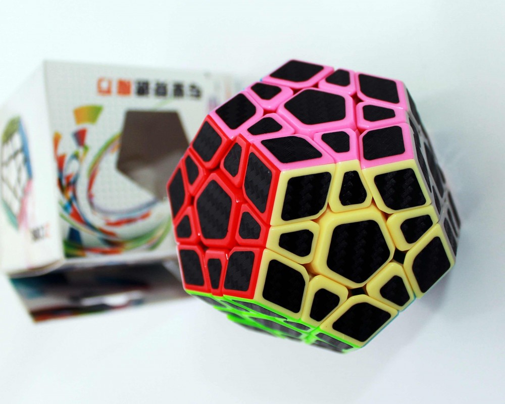 Z-Cube * Megaminx 3x3x3 - Cub Profesional * Stickere Fibra de ...
