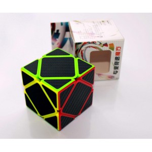 Z-Cube Skewb - Cub Profesional - Stickere Fibra de Carbon