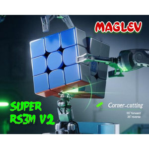 MoYu SUPER RS3 M V2 MAGLEV UV -3x3 Magnetic - 2023