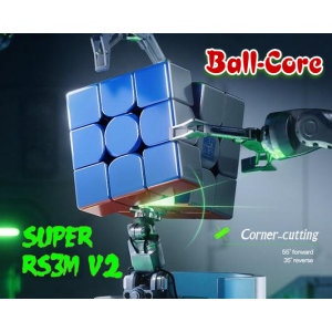 MoYu SUPER RS3 M V2 Ball-Core UV -3x3 Magnetic - 2023