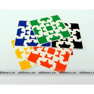 Stickere pentru cuburi Gear 3x3x3